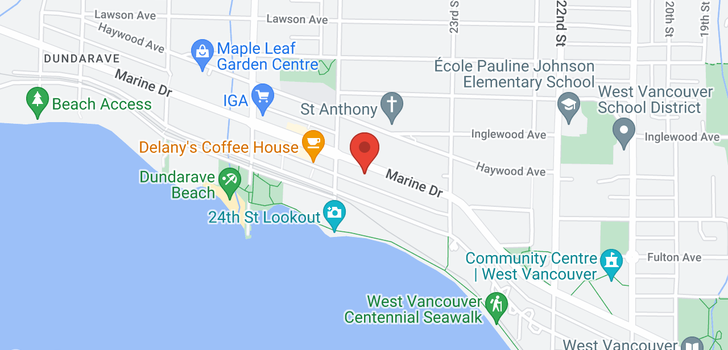 map of 2372A MARINE DRIVE